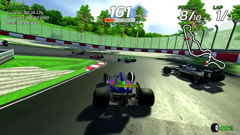 4PGP Four-Player Grand Prix screenshot 1