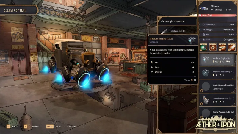 Aether & Iron screenshot 2