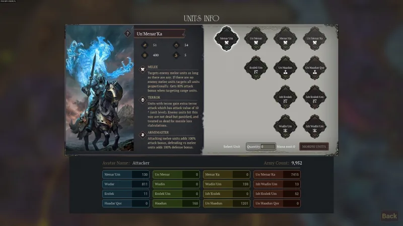 Atre: Dominance Wars screenshot 1