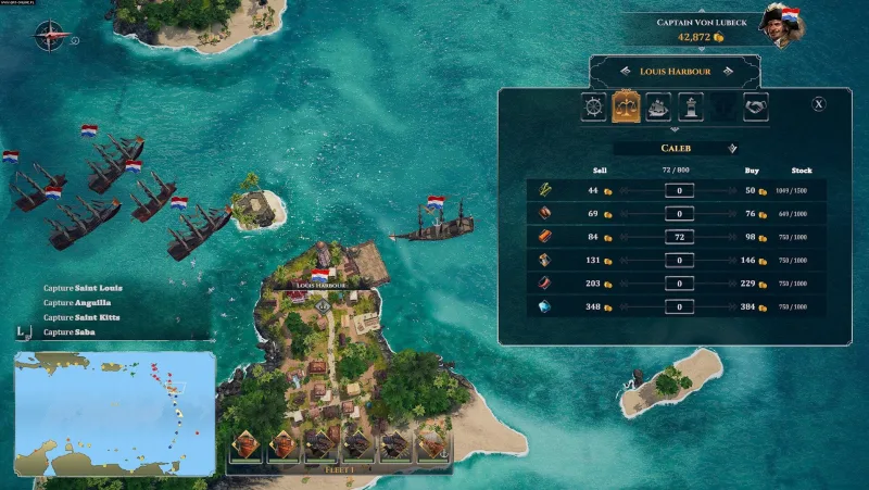 Corsairs: Battle of the Caribbean screenshot 2