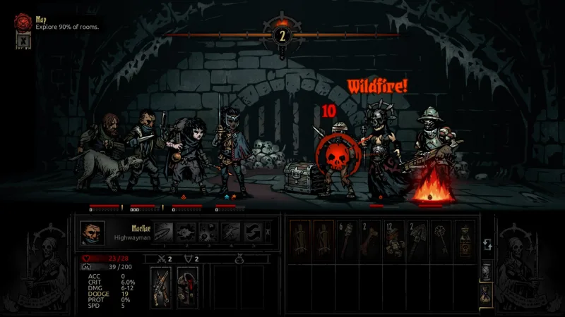 Darkest Dungeon: The Fire's Edge screenshot 1