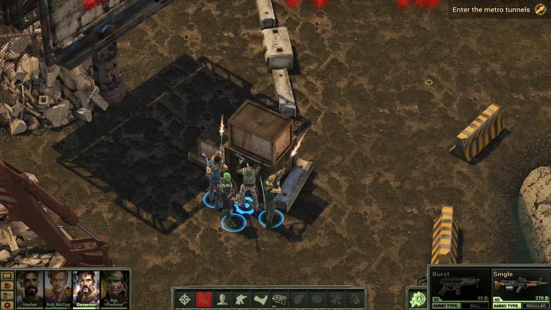 Dustwind: Resistance - Tunnels of Death screenshot 1