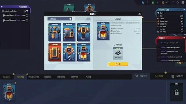 Factory Planner screenshot 1