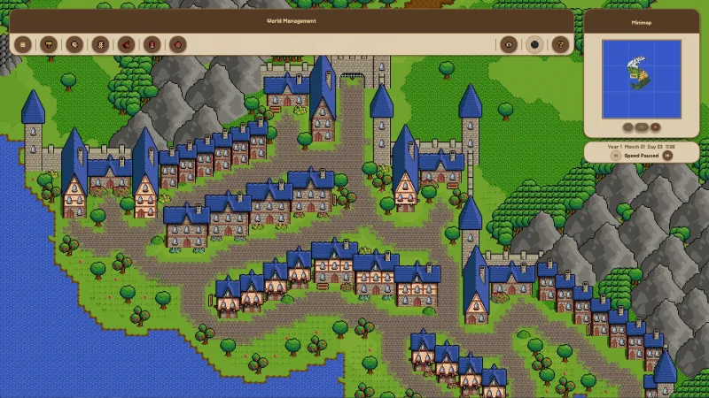 Fantasy World Manager screenshot 1