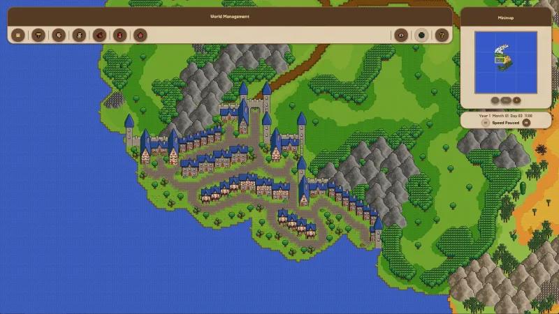 Fantasy World Manager screenshot 2