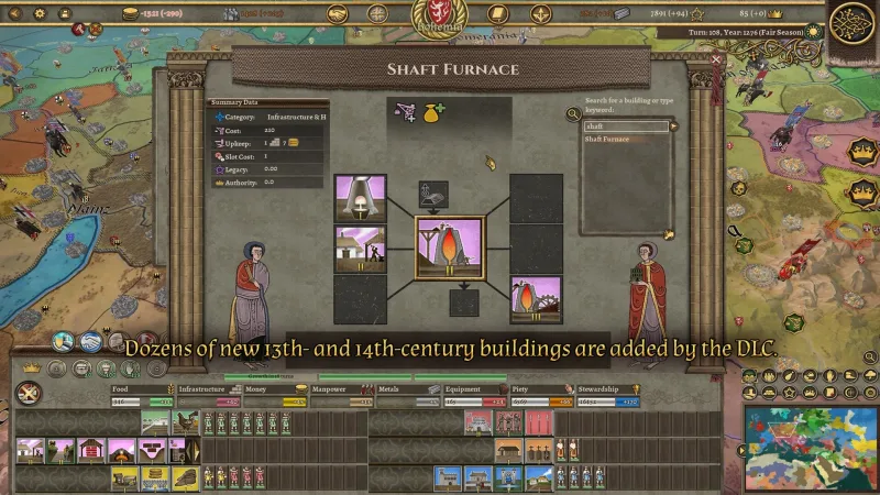 Field of Glory: Kingdoms - Burghers and Bombards screenshot 4