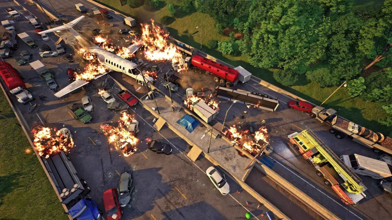 Firefighting Simulator: Ignite - Motor Vehicle Accident Expansion screenshot 2