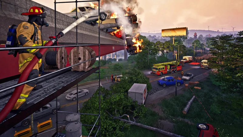 Firefighting Simulator: Ignite - Motor Vehicle Accident Expansion screenshot 3