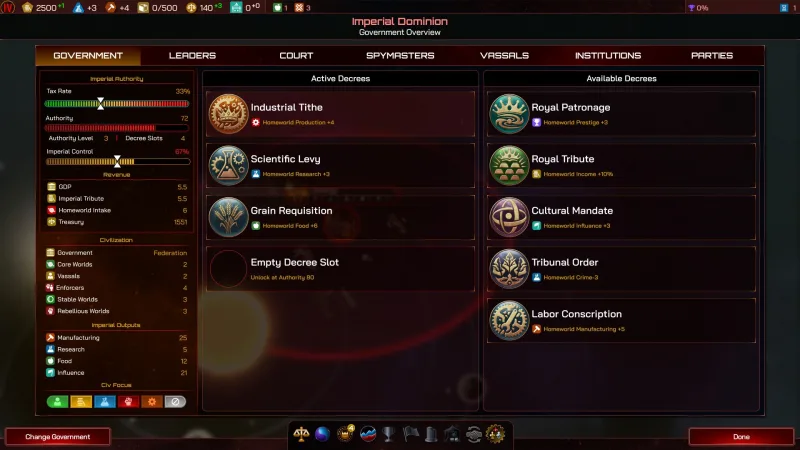 Galactic Civilizations IV: Federations & Empires screenshot 1