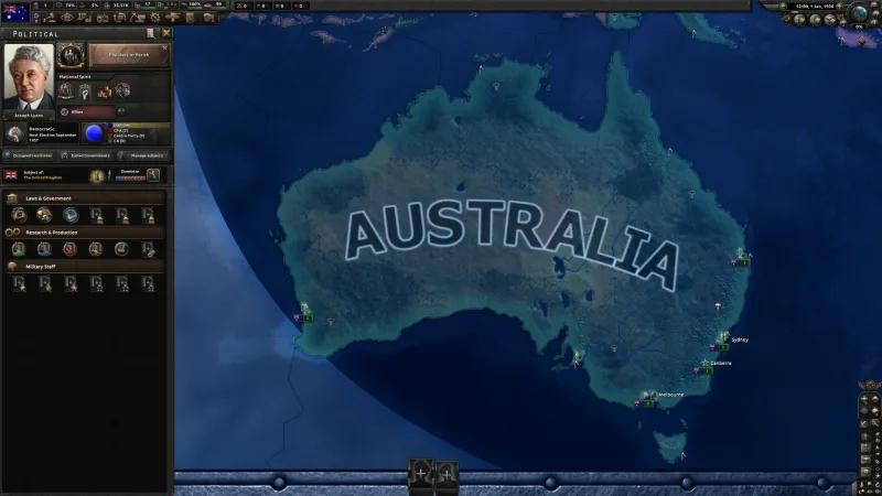 Hearts of Iron IV: Thunder at Our Gates screenshot 1