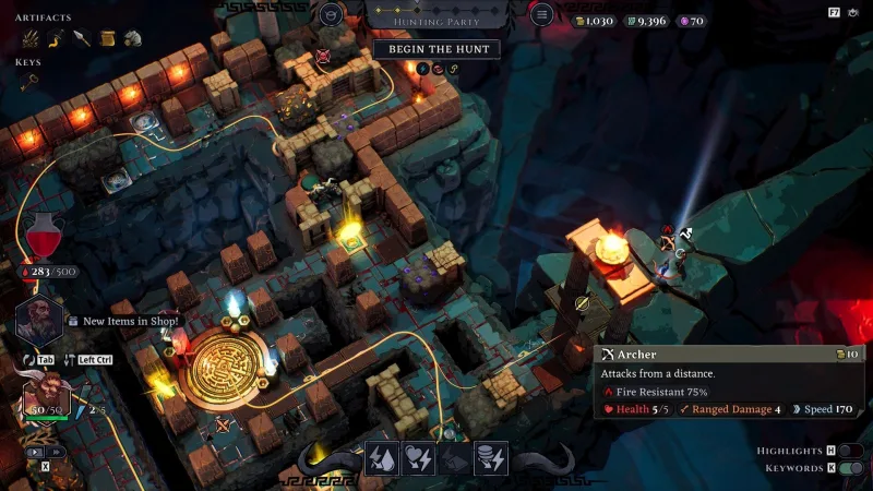 Minos screenshot 1