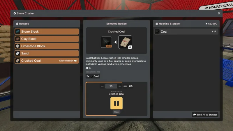 Ore Factory Squad screenshot 1