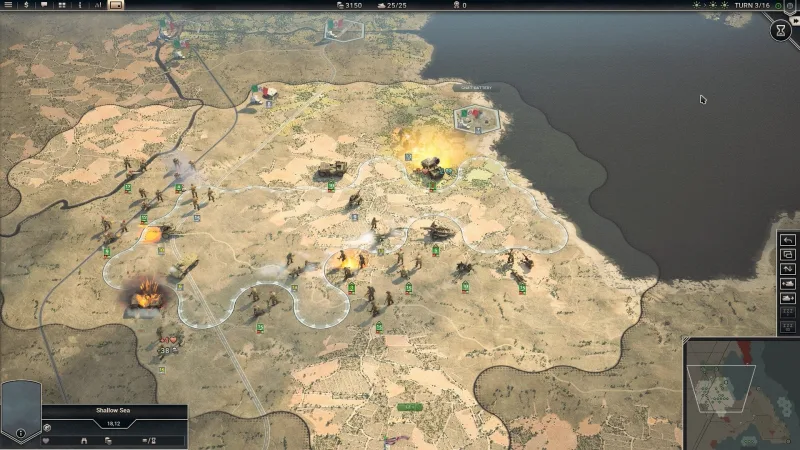 Panzer Corps 2: Allied Operations - Italy: Vol.1 screenshot 1