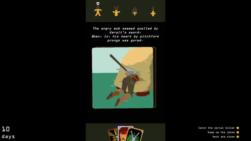 Reigns: The Witcher screenshot 1