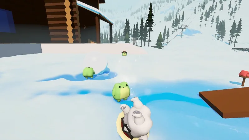 Sledding Game screenshot 3