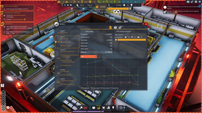 Space Drilling Station screenshot 2