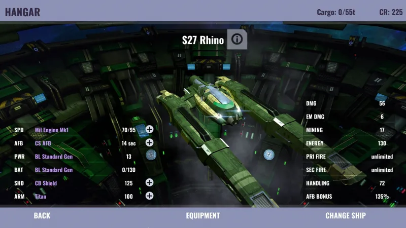 Stellar Wanderer DX screenshot 1
