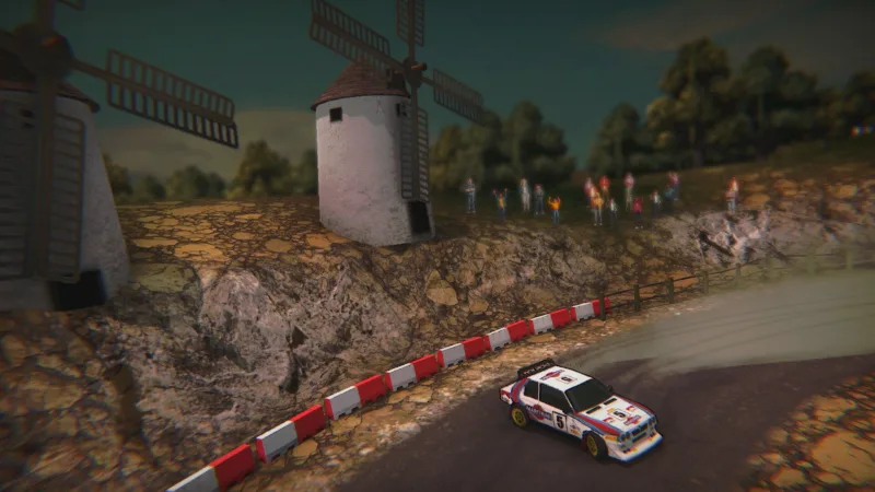 Super Woden: Rally Edge screenshot 1