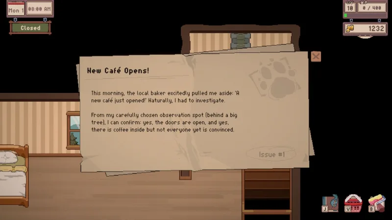 Tailside: Cozy Cafe Sim screenshot 1