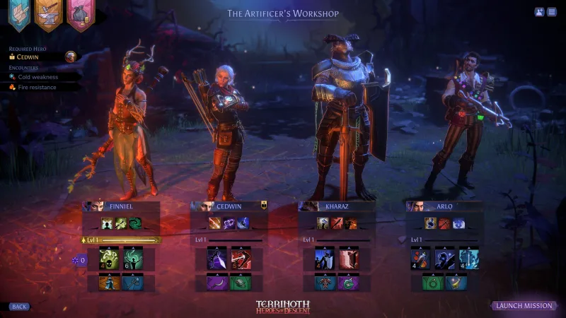 Terrinoth: Heroes of Descent screenshot 2
