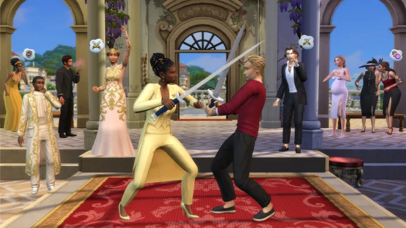 The Sims 4: Królewskie dziedzictwo screenshot 3