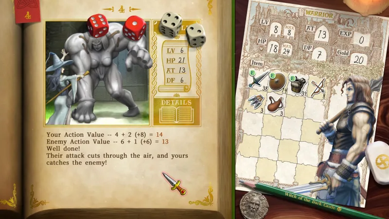 Veritas Tales: Witch of the Dark Castle screenshot 1