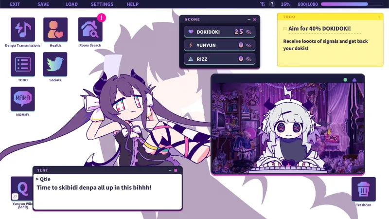 Yunyun Syndrome!? Rhythm Psychosis screenshot 1